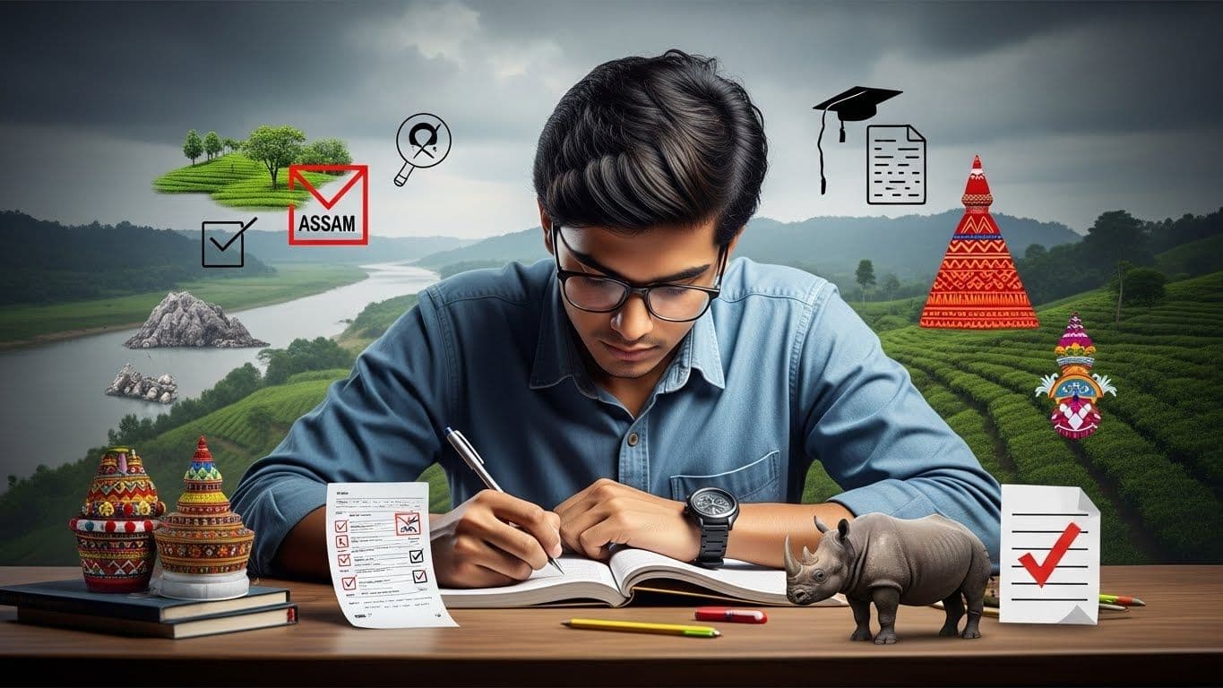 Assam GK MCQs for Competitive Exams